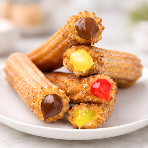 200 Ready to fill pre-cooked frozen churros box