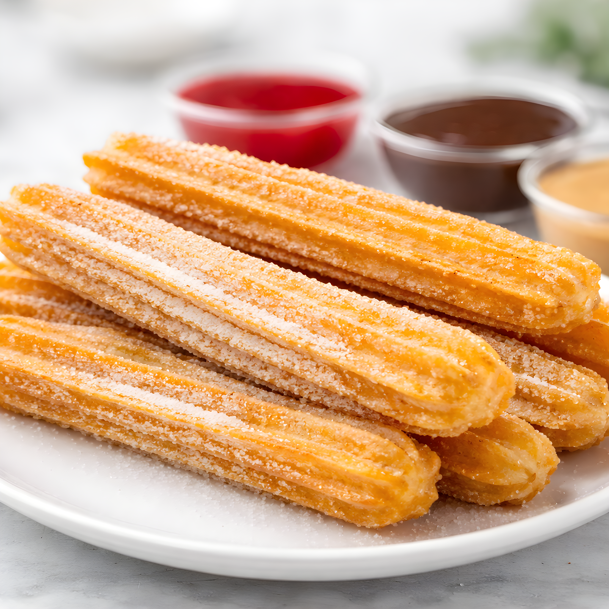 Starter box 100 pre-cooked plain churros
